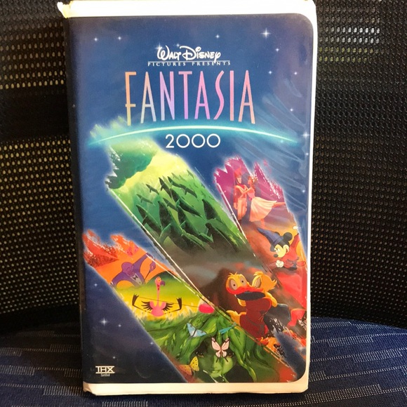 ***6 for $25***  Disney **Fantasia 2000** Cartoon VHS 📼 tape ~ movie 🎥 - Picture 1 of 4